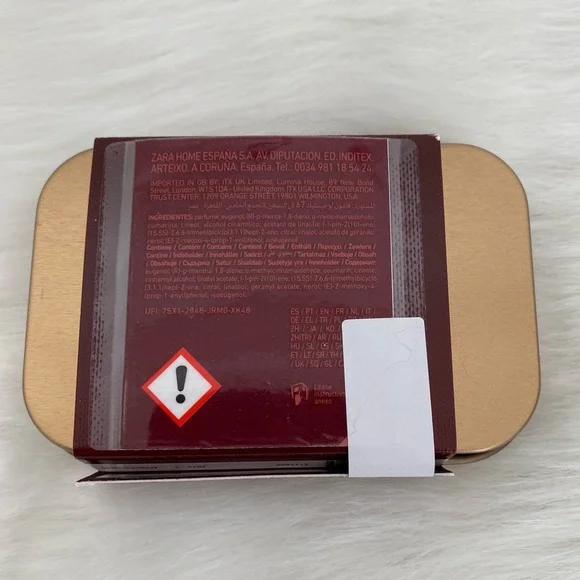 NEW Zara Car Fragrance Gingerbread - Car Air Freshener - Clove Orange Ginger - Picture 2 of 4